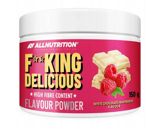 Fitking Delicious Flavour Powder, White Chocolate-Raspberry - 150g