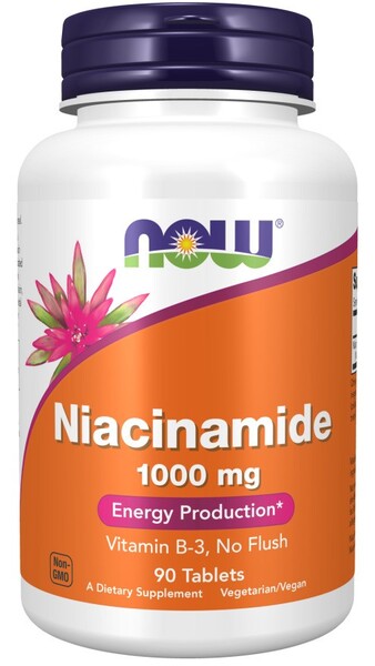 Niacinamide, 1000mg - 90 tablets