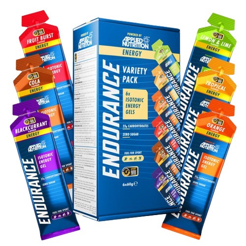Endurance Isotonic Energy Gel, Variety Pack - 6 x 60g