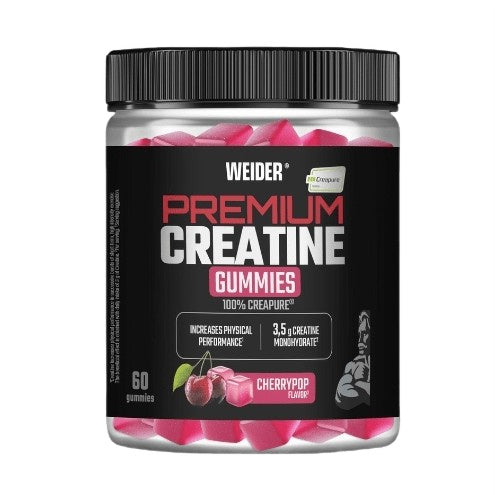 Premium Creatine Gummies, Cherrypop - 60 gummies