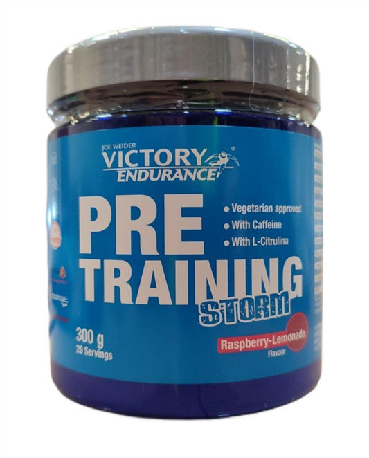 Joe Weider Victory Endurance Pre-training Storm, Raspberry-Lemonade - 300g