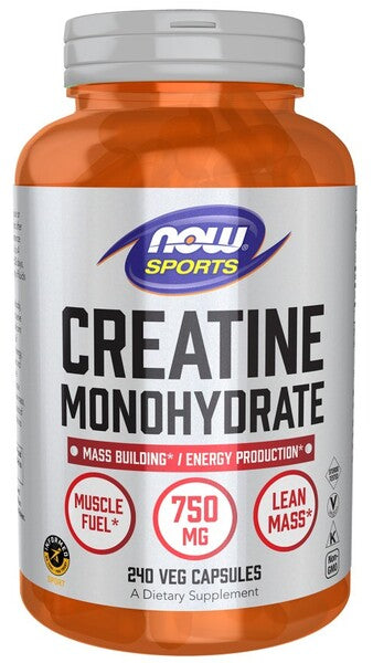 Creatine Monohydrate, 750mg - 240 vcaps
