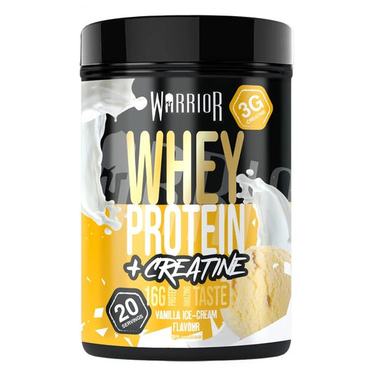 Whey Protein + Creatine, Vanilla Ice Cream - 500g