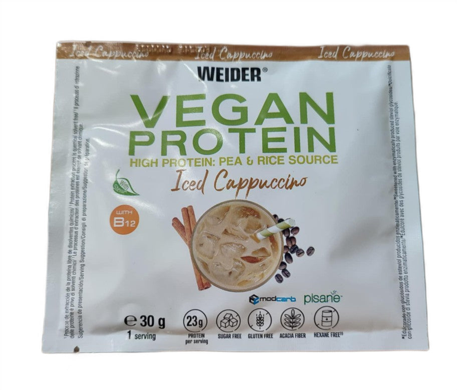 Vegan Protein, Iced Cappuccino - 30g (1 serving)