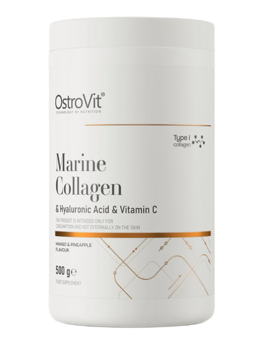 Marine Collagen & Hyaluronic Acid & Vitamin C, Mango & Pineapple - 500g