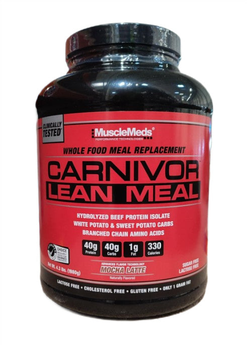 Carnivor Lean Meal, Mocha Latte - 1980g