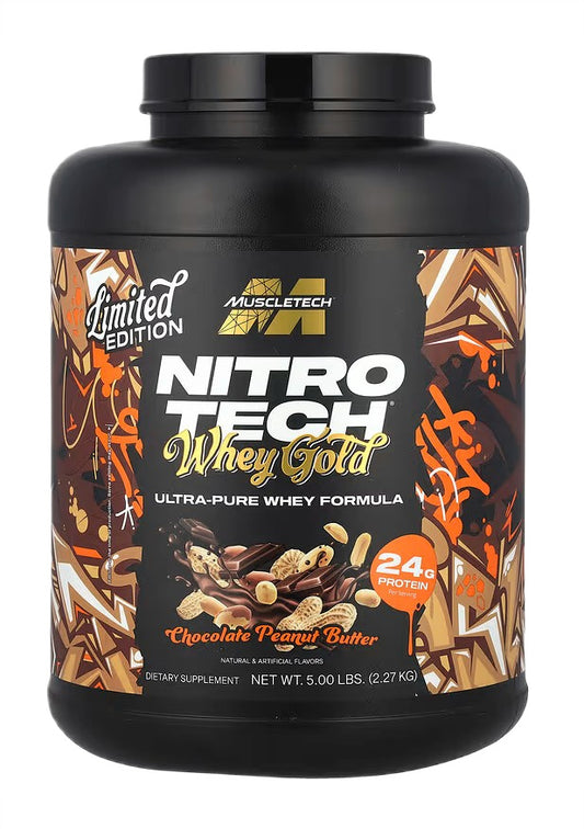 Nitro-Tech Whey Gold, Chocolate Peanut Butter - 2270g