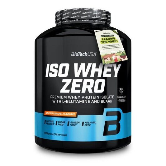 Iso Whey Zero, Salted Caramel  - 1816g