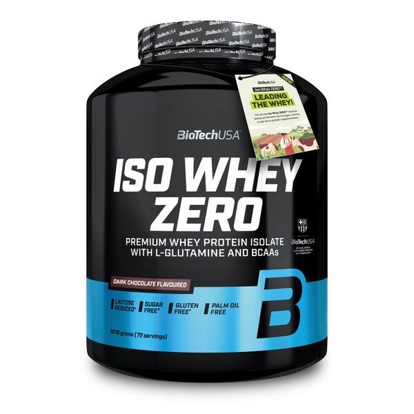 Iso Whey Zero, Dark Chocolate - 1816g