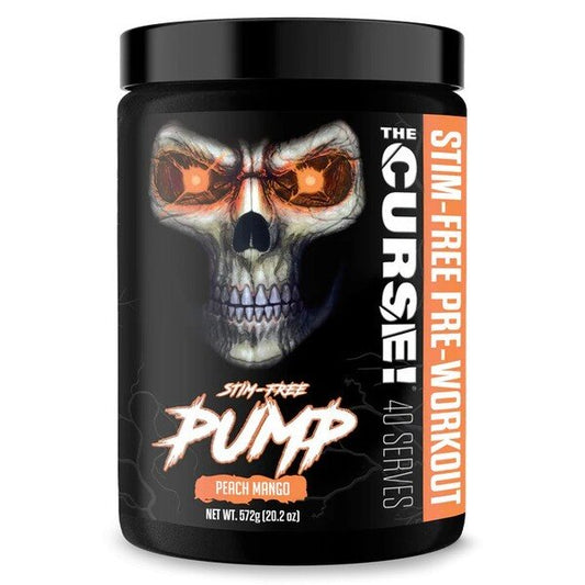 The Curse! Stim-Free Pump, Peach Mango - 572g