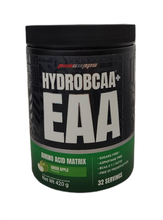 HydroBCAA + EAA, Green Apple - 420g