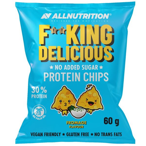 Fitking Delicious Protein Chips, Fromage - 60g