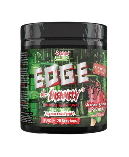 Psycho Pharma Edge of Insanity, Strawberry Watermelon Popsicle- 400g