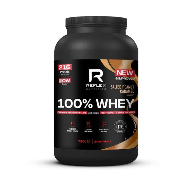 100% Whey, Salted Peanut Caramel - 720g