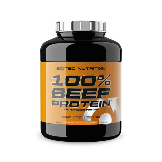 100% Beef Protein, Caramel Banana - 1800g