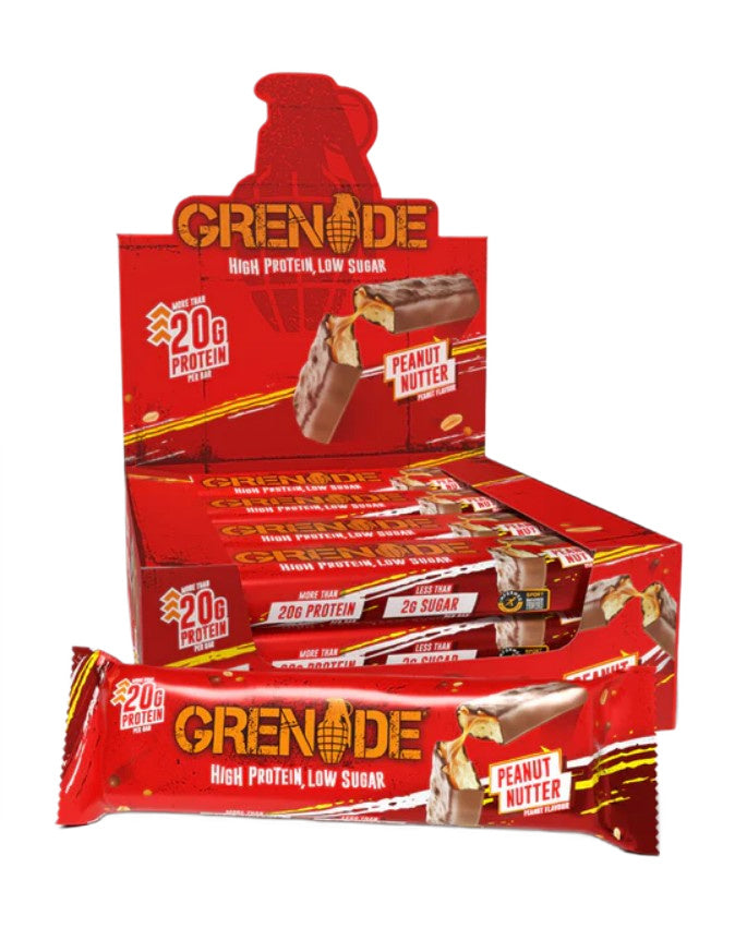 Protein Bars, Peanut Nutter (EAN 5060221203760) - 12 x 60g