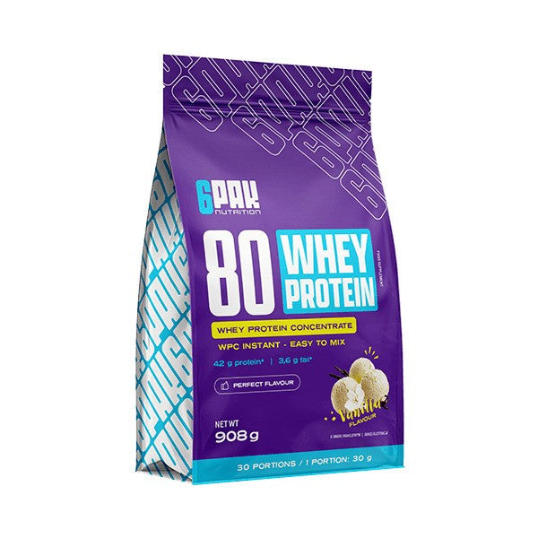 80 Whey Protein, Vanilla - 908g