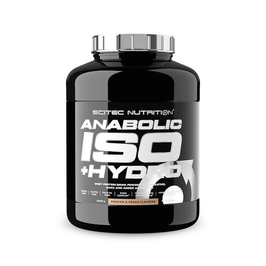 Anabolic Iso + Hydro, Cookies & Cream - 2000g