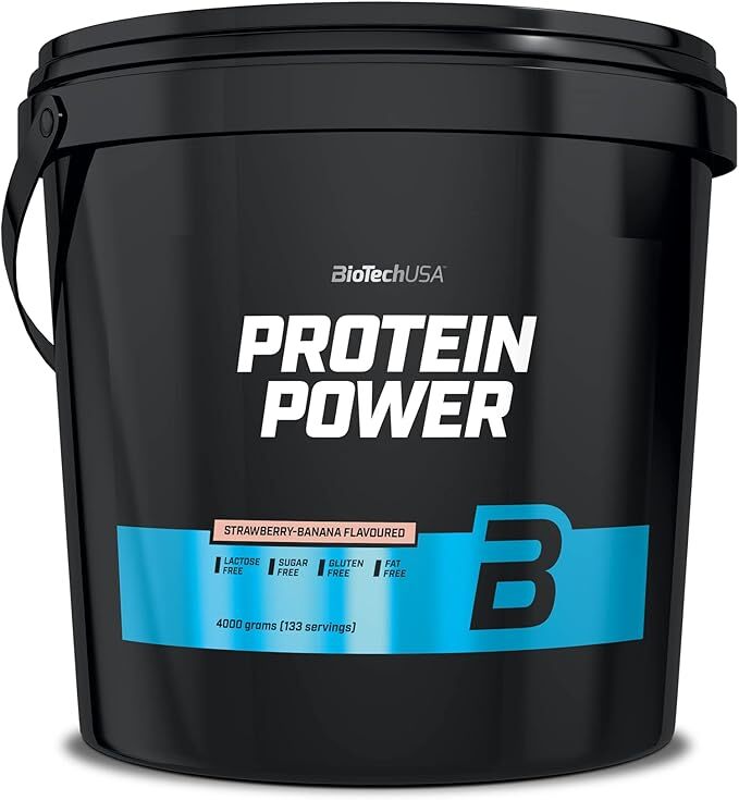 Protein Power, Strawberry Banana - 4000g