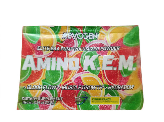 Amino K.E.M. EAA, Citrus Candy - 17.3g (1 serving)
