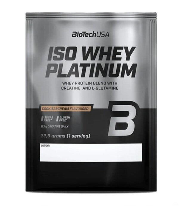 Iso Whey Platinum, Cookies & Cream - 22.5g (1 serving)