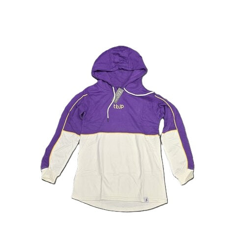 TBJP Hoodie, Purple White - X-Small