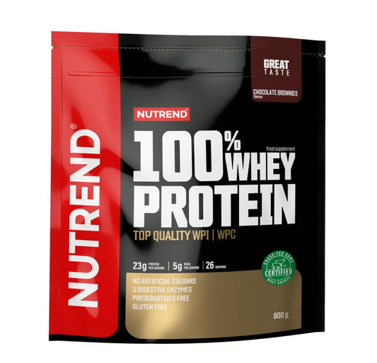 100% Whey Protein, Chocolate Brownies - 800g