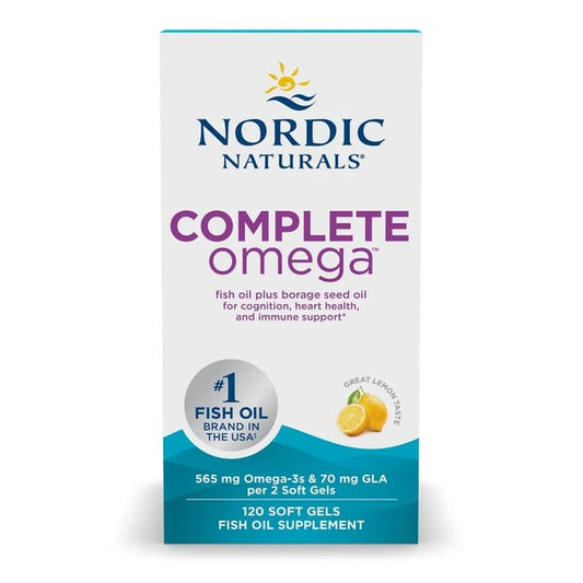 Complete Omega, 565mg Lemon - 120 softgels