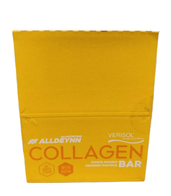 Alldeynn Collagen Bar, Choco Mango Coconut - 24 x 40g