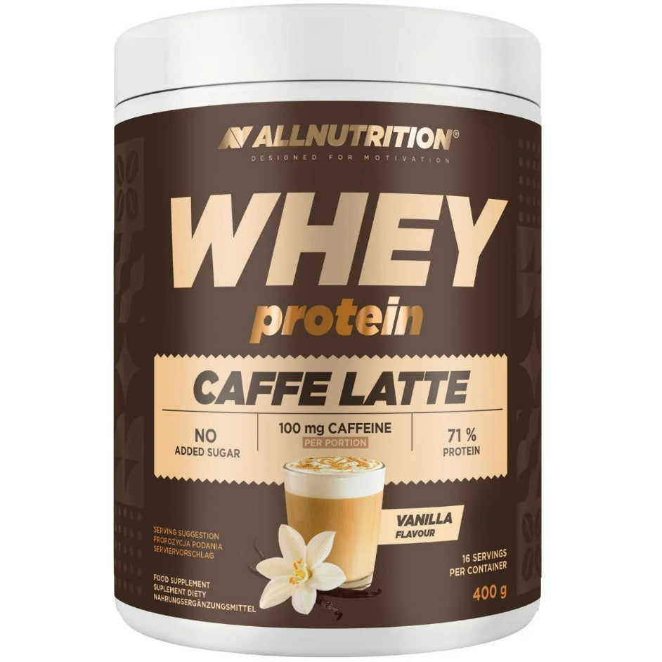 Whey Protein Caffe Latte, Vanilla - 400g
